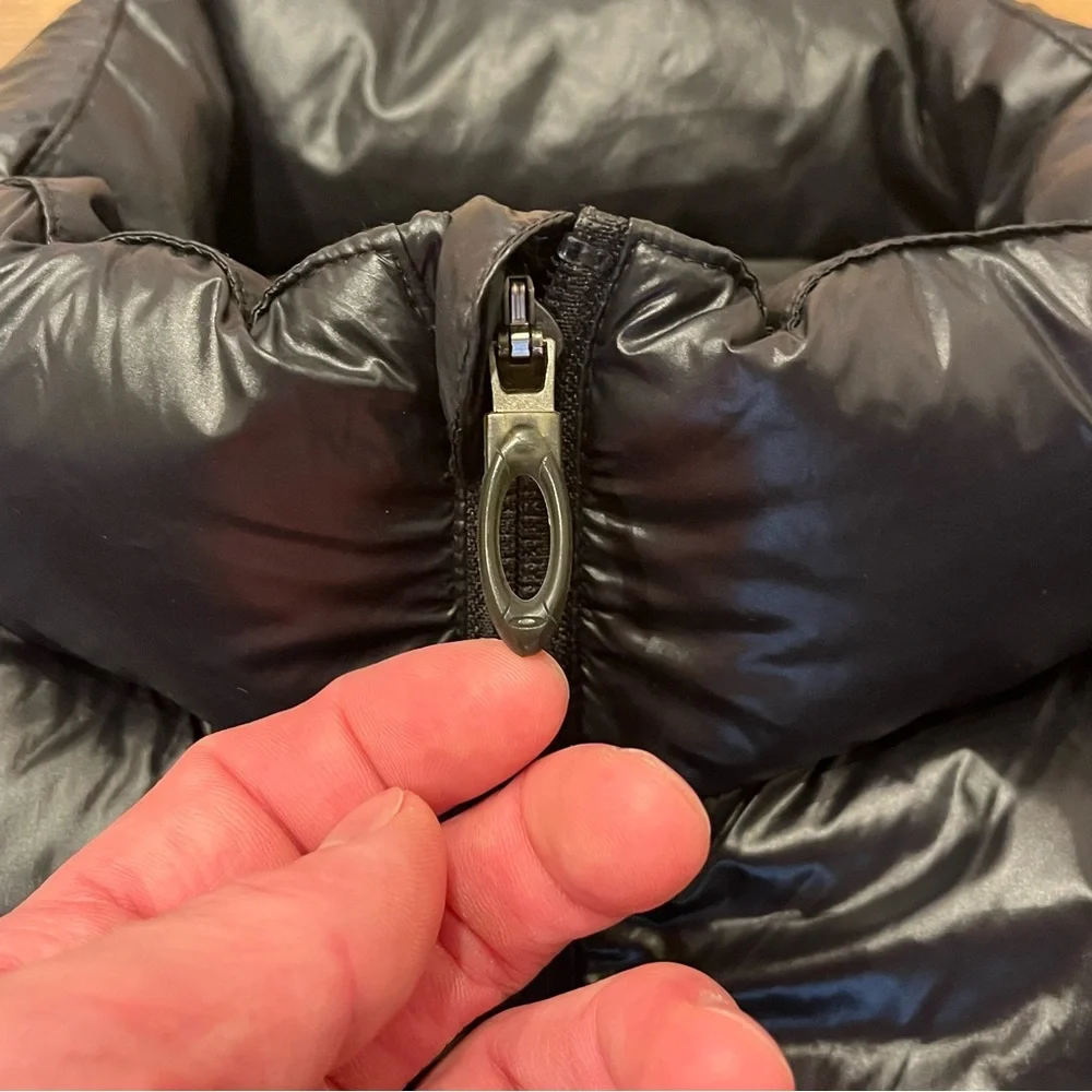 Oakley Mens Large Black Zip Up Down Puffer Jacket 2008 - Picture 4 of 9